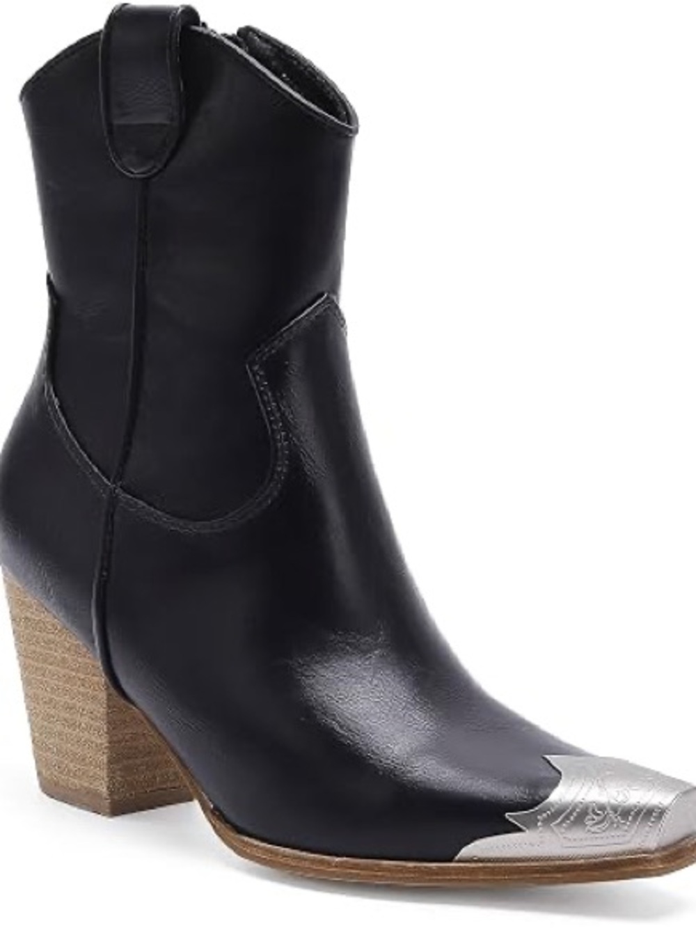 Beast Fashion Black Dakota Western Boot